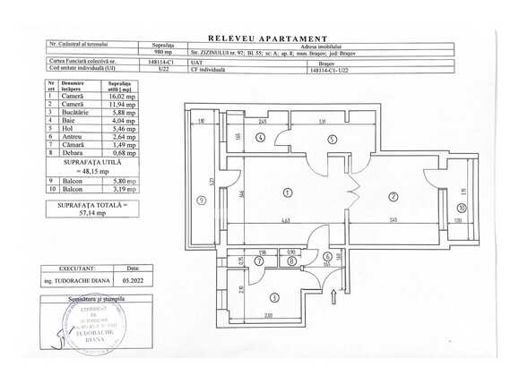 Apartament de vânzare 2 camere Gemenii - 87741AV | BLITZ Brașov | Poza1