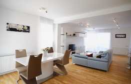 Casa individuala de lux, 117 mp, teren 500 mp, zona Apahida