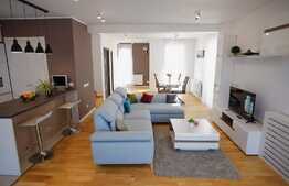 Casa individuala de lux, 117 mp, teren 500 mp, zona Apahida