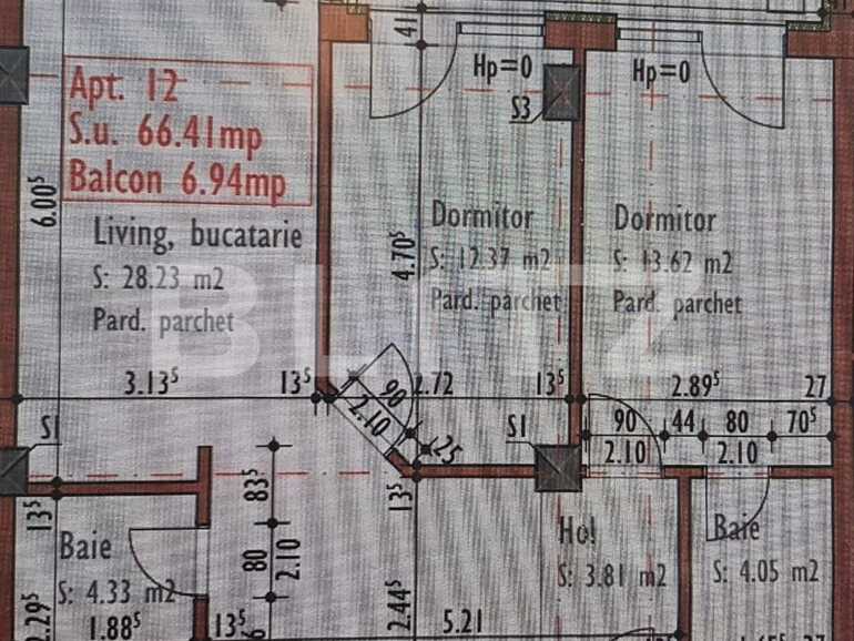 Apartament de vânzare 3 camere Marasti - 88073AV | BLITZ Cluj-Napoca | Poza1