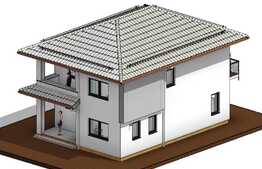 Casa individuala,120 mp utili, 1000 mp teren,zona linistita