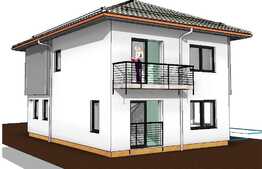 Casa individuala,120 mp utili, 1000 mp teren,zona linistita