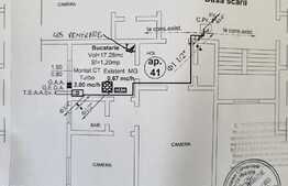 Apartament 2 camere decomandate, 52 mp, orientare Sud-Vest, Grigorescu