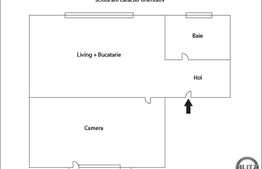 Vanzare apartament 2 camere, 48,5 mp, zona Opera Romana