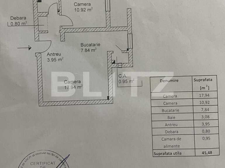 Apartament de vânzare 2 camere Manastur - 88198AV | BLITZ Cluj-Napoca | Poza1