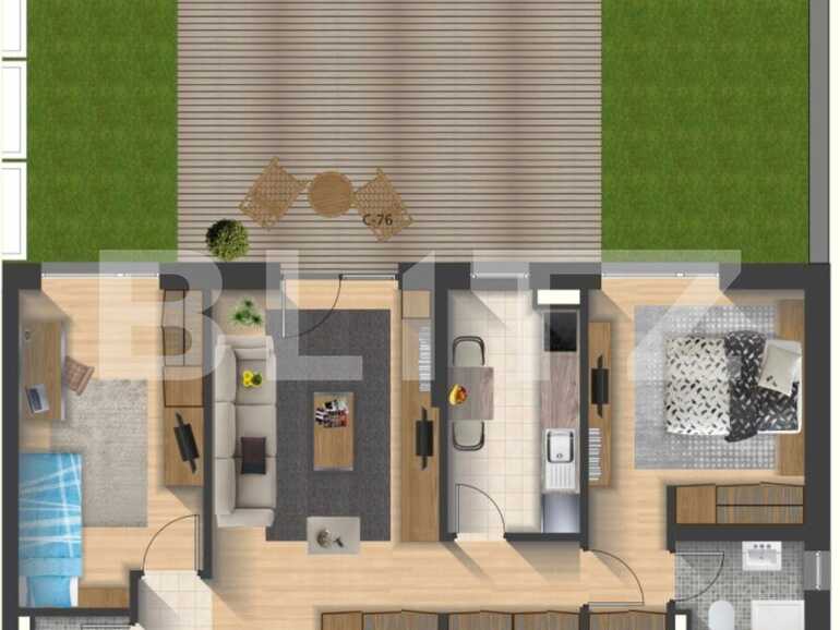 Apartament de vânzare 3 camere Manastur - 88200AV | BLITZ Cluj-Napoca | Poza1