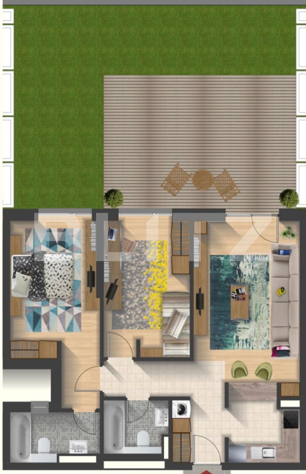 Apartament de vânzare 3 camere Manastur - 88203AV | BLITZ Cluj-Napoca | Poza1