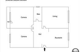 Vanzare apartament 3 camere decomandate, 65 mp utili, loc parcare si boxa!