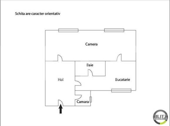 Garsonieră de vânzare Central - 8837AV | BLITZ Cluj-Napoca | Poza1