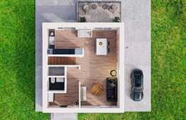 Casa individuale, 116 mp utili, 600mp teren, toate utilitatile, Cristian