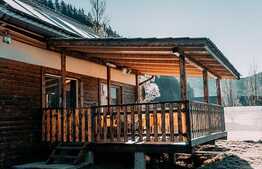 Cabana agrement, 170 mp, teren 3300 mp, iaz de pescuit, Vladeasa 