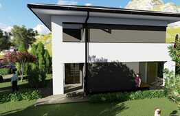 Oportunitate ! Casa demolabila, autorizatie construcție casa cuplata cu teren 1012 mp, in Baciu ! 