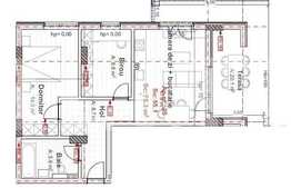 Apartament cu 3 camere, parter cu terasa, 55 m2 + terasa de 20 m2, la 2 min pe jos de Vivo