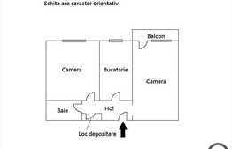 2 camere, 44 mp utili, renovat recent, etaj intermediar, zona usor accesibila!