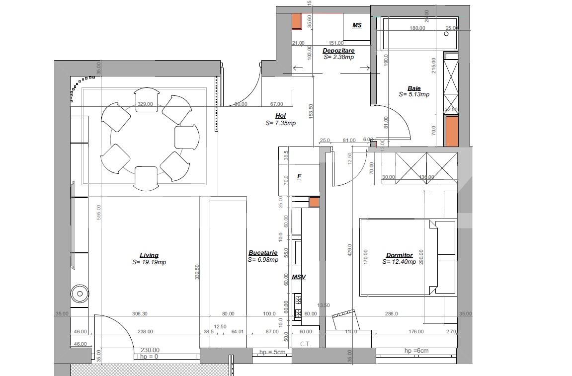 Apartament de vânzare 2 camere Bună Ziua - 88580AV | BLITZ Cluj-Napoca | Poza1