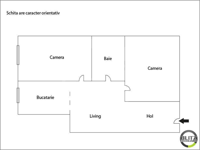 Apartament de vânzare 3 camere Zorilor - 887AV | BLITZ Cluj-Napoca | Poza1