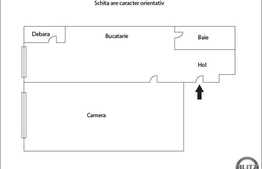 Vanzare garsoniera 40 mp, parcare, boxa, zona centrala