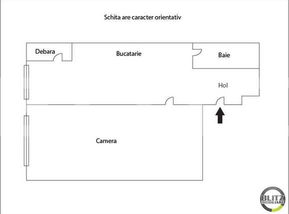 Garsonieră de vânzare Central - 8880AV | BLITZ Cluj-Napoca | Poza11