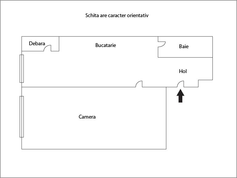 Garsonieră de vânzare Central - 8880AV | BLITZ Cluj-Napoca | Poza1