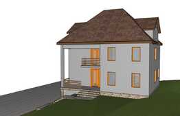 Casa individuala, 120 mp, 500 mp teren, toate utilitatile, Dezmir