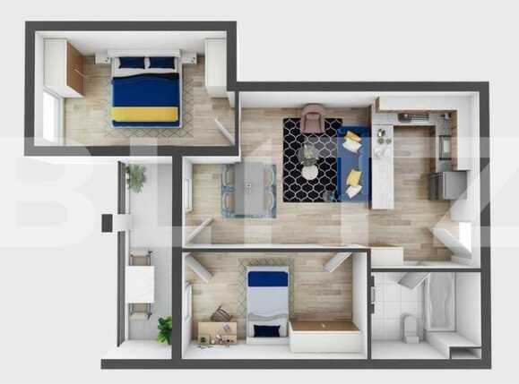 Apartament de vânzare 3 camere Zorilor - 88863AV | BLITZ Cluj-Napoca | Poza5