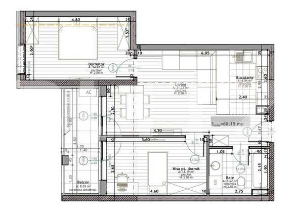 Apartament de vânzare 3 camere Zorilor - 88863AV | BLITZ Cluj-Napoca | Poza6