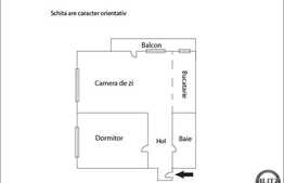 Apartament 2 camere, semifinisat, imobil in curs de finalizare, cu loc parcare!
