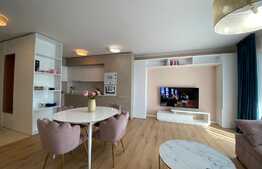 Apartament cu 2 camere , etajul 1 , 60 m2 cu terasa, Mobilat Utilat LUX