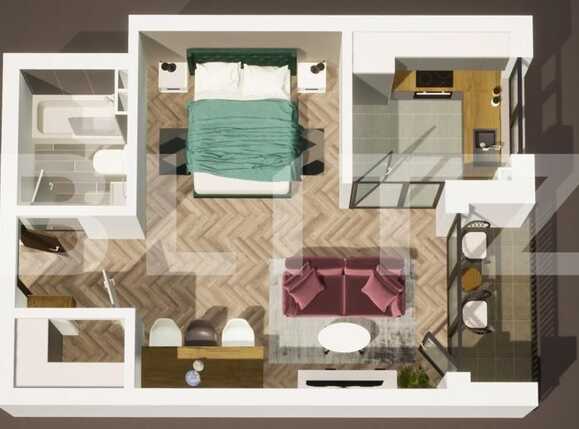 Garsonieră de vânzare Floreşti - 88957AV | BLITZ Cluj-Napoca | Poza1