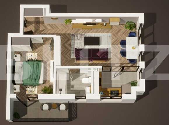 Apartament de vânzare 2 camere Floreşti - 88959AV | BLITZ Cluj-Napoca | Poza1