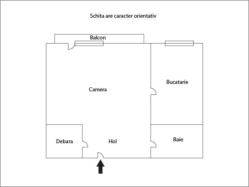 Garsonieră de vânzare Floreşti - 8898AV | BLITZ Cluj-Napoca | Poza1