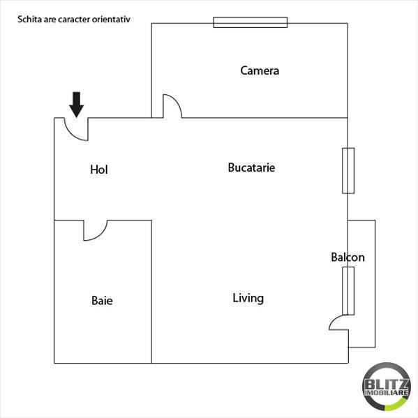 Apartament de vânzare 2 camere Floreşti - 89AV | BLITZ Cluj-Napoca | Poza1