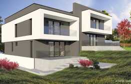 Casa cuplata, teren 340 mp, terasa, in Dezmir