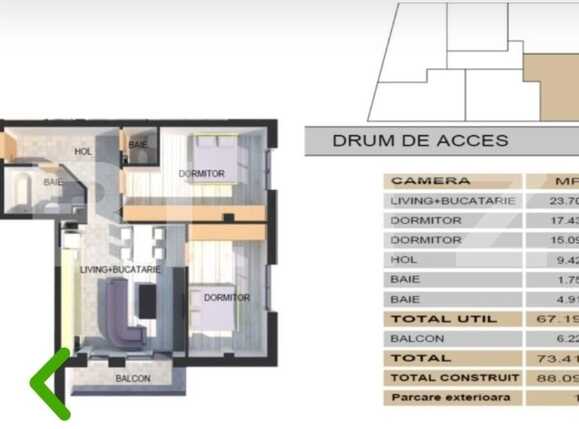 Apartament de vânzare 3 camere Floreşti - 89210AV | BLITZ Cluj-Napoca | Poza6