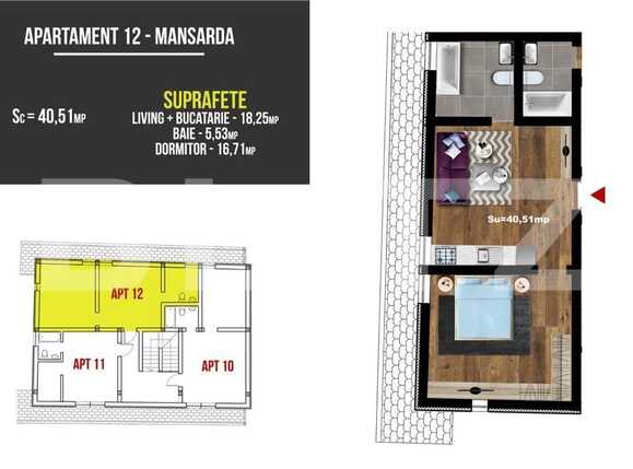 Apartament de vânzare 2 camere Floreşti - 89253AV | BLITZ Cluj-Napoca | Poza9