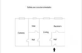 Apartament de 2 camere, 47mp, zona Iulius Mall