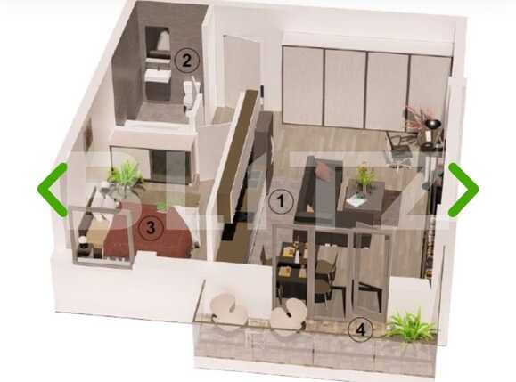 Apartament de vânzare 2 camere Floreşti - 89322AV | BLITZ Cluj-Napoca | Poza1