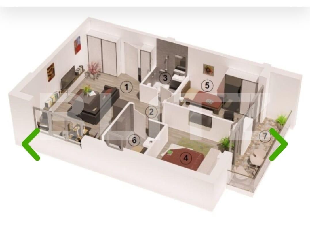 Apartament de vânzare 3 camere Floreşti - 89323AV | BLITZ Cluj-Napoca | Poza2