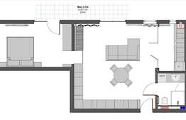 Apartament de 2 camere, 55 mp, etaj intermediar, garaj și boxa inlcusa zona Regal 