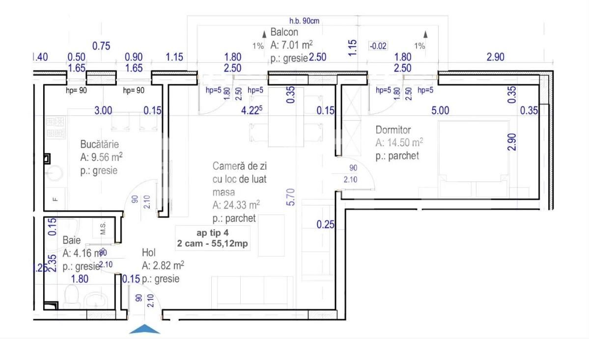 Apartament de vânzare 2 camere Baciu - 89391AV | BLITZ Cluj-Napoca | Poza2