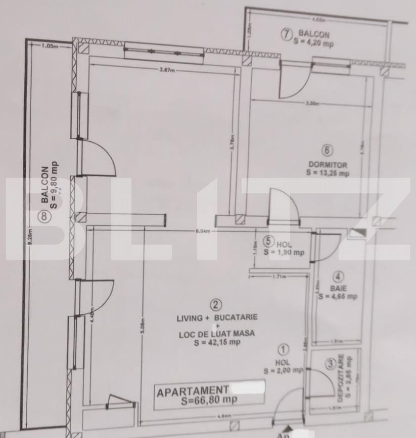 Apartament de vânzare 3 camere Bună Ziua - 89430AV | BLITZ Cluj-Napoca | Poza1