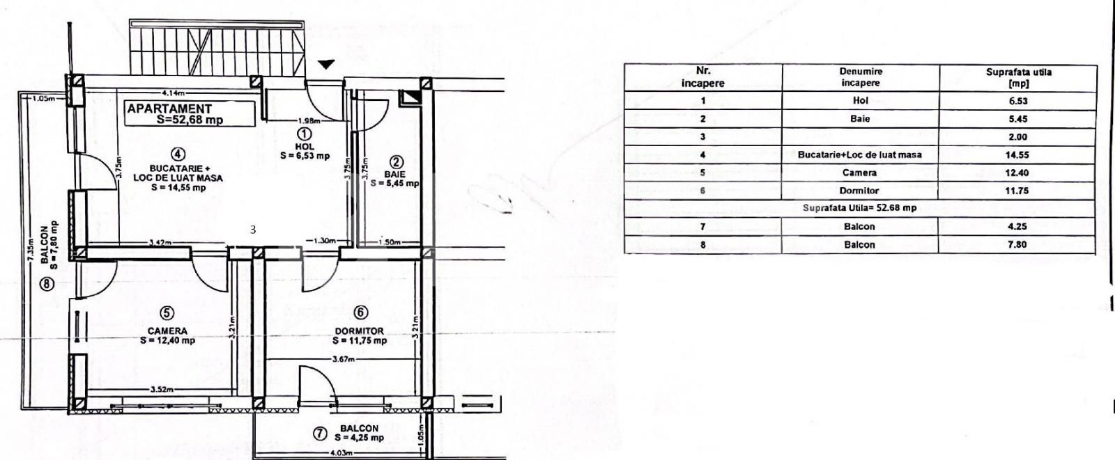 Apartament de vânzare 3 camere Bună Ziua - 89433AV | BLITZ Cluj-Napoca | Poza1