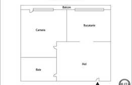Apartament 1 camera, decomandat, 38 mp! Mobilat si utilat! Zona strazii Eroilor!