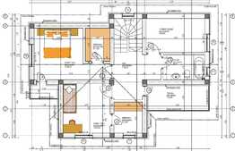 Casa moderna, 120 mp, 555 mp teren, in Sanpetru
