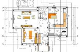 Casa moderna, 120 mp, 555 mp teren, in Sanpetru