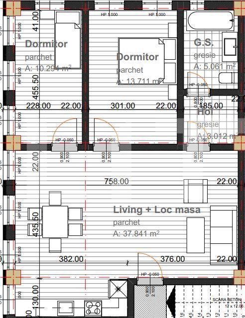 Apartament de vânzare 3 camere Exterior Nord - 89497AV | BLITZ Cluj-Napoca | Poza1
