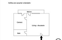 Vanzare 2 camere, 60 mp, semifinisat! Zona Plopilor! Posibilitate RATE!