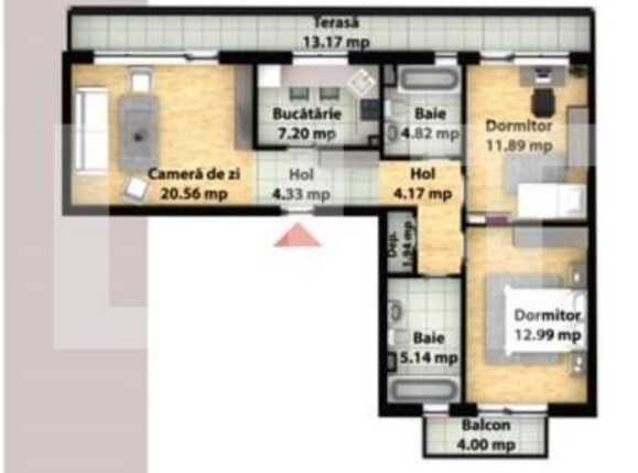 Apartament de vânzare 3 camere Floreşti - 89700AV | BLITZ Cluj-Napoca | Poza14