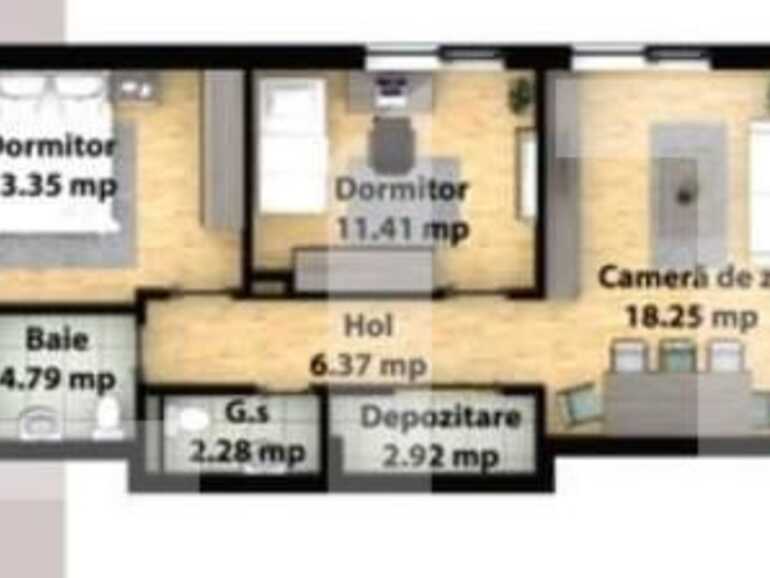 Apartament de vânzare 3 camere Floreşti - 89705AV | BLITZ Cluj-Napoca | Poza1