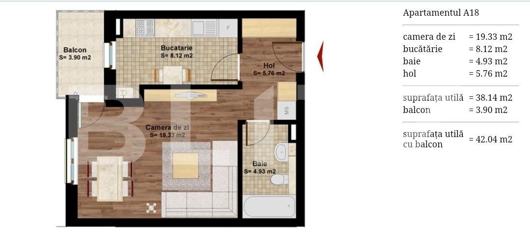 Garsonieră de vânzare Central - 89720AV | BLITZ Cluj-Napoca | Poza7